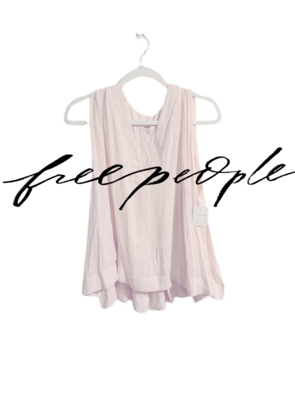 FP Intimately | Pink Sleeveless Blouse | M